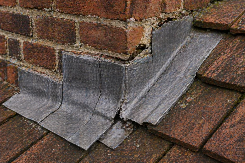 Warning signs that lead flashing needs replacing